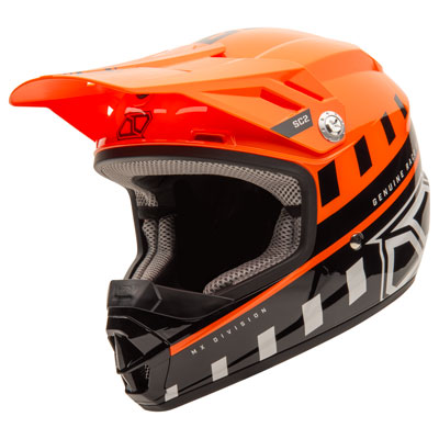 capacete infantil de motocross MSR SC2 laranja