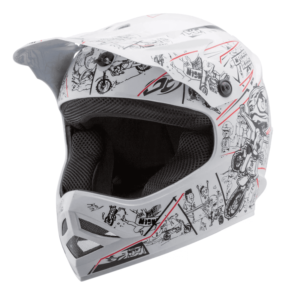 capacete infantil de motocross pro tork cartoon