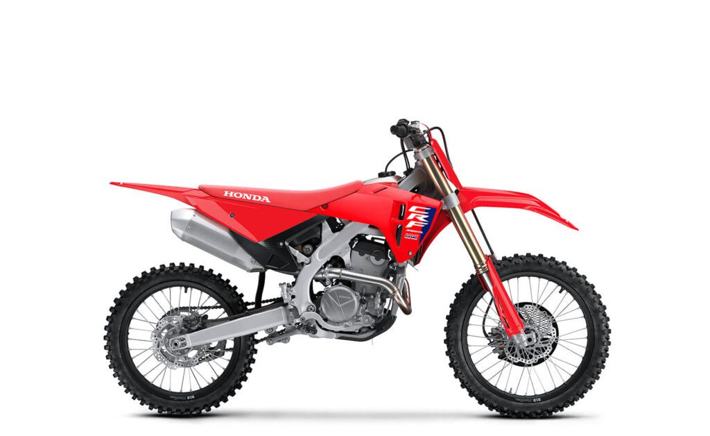 fotografia da moto de motocross honda crf250r 2026